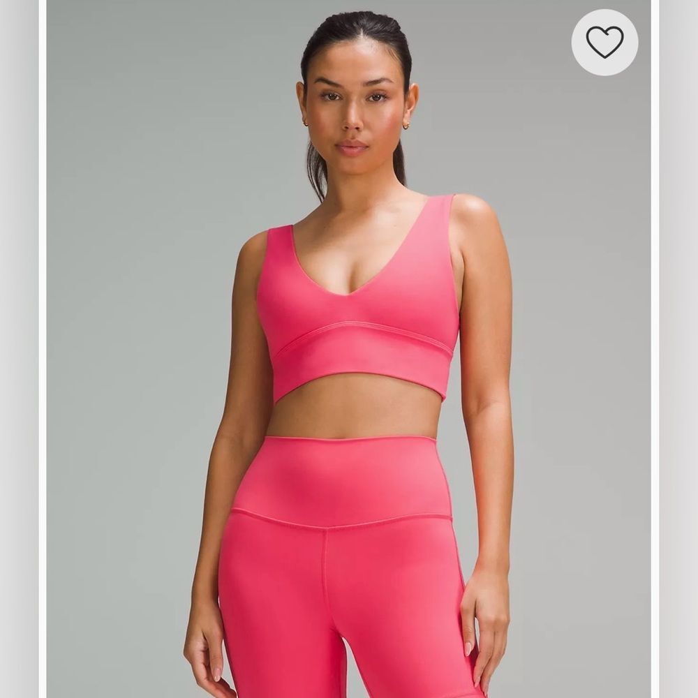 lululemon athletica Pink Sports Bra